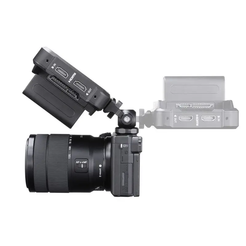 DSLR камера монитор кронштейн Мини шаровая Головка с холодным башмаком крепление Gimbal установка для sony для Canon для Nikon DSLR аксессуар для камеры