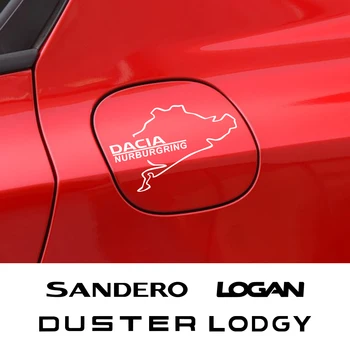 

Car Fuel Tank Cap Sticker For Dacia Duster 1.0 Tce Turbo Lodgy Logan 1.6 Mpi Sandero R4 Auto Accessories Vinyl Film Decal