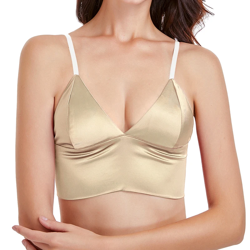 Bralette Pitted Bra бюстгалтер Sutian Feminino Women's Bra Seamless Wireless Bras For Women Plus Size Padded Bra Sexy Lingerie