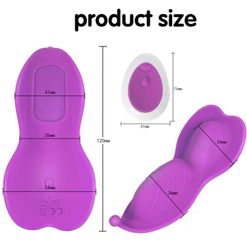 Wearable Butterfly Dildo Vibrator Clitoral Stimulator APP Remote Control Vibrator Panties Vibrating Egg Adult Sex Toys For Women 6