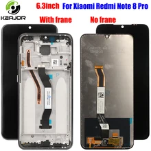 Дисплей для Xiaomi Redmi Note 8 Pro ЖК-дисплей+ сенсорный экран FHD дигитайзер стеклянная панель Замена для Redmi Note8 Pro дисплей