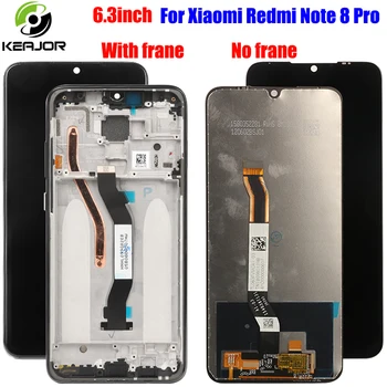 

Display For Xiaomi Redmi Note 8 Pro LCD Display+Touch Screen FHD Digitizer Glass Panel Replacement For Redmi Note8 Pro Display