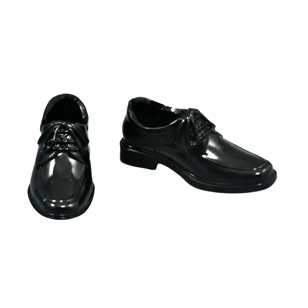 ❶❶1/6 Scale Shoes for 12" male Figure Black bike toe dress shoes SHIP FROM US❶❶ 