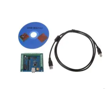 

MACH3 4-Axis USB CNC Controller Card Smooth Stepper Motion Control for CNC Engraving 12-24V 100KHz