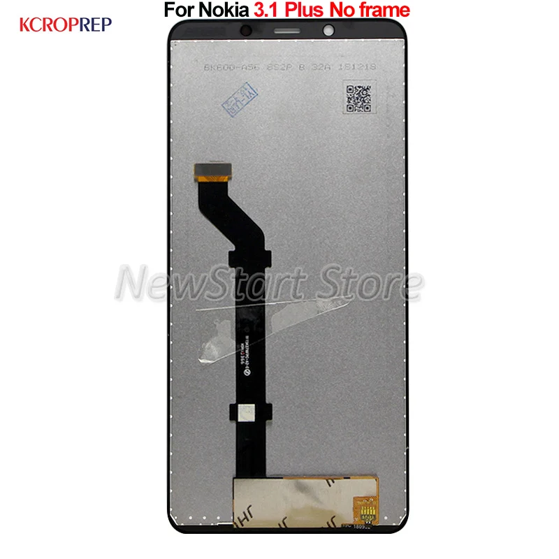 Для Nokia 3,1 Plus lcd для Nokia 3,1 lcd дисплей кодирующий преобразователь сенсорного экрана в сборе для Nokia 3,1 Plus lcd сменный аксессуар