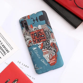 

multicolor Africa map Plastic hard shell case For xiaomi MI 9 MI9SE MI8 SE PRO LITE MIX3 MIX2S K30 K20 PRO 9T PRO