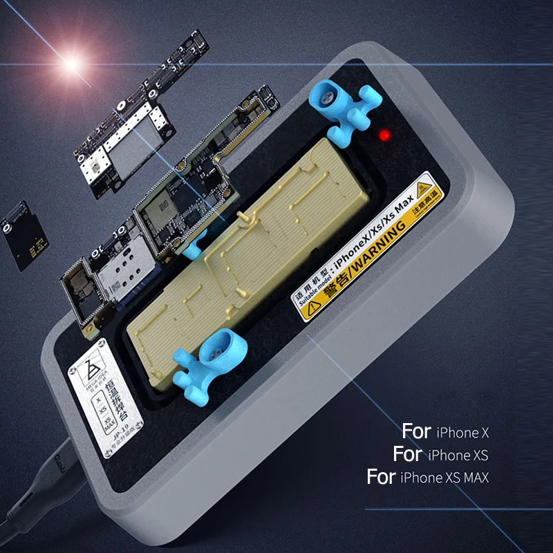

For IPHONE X XS XSMAX Motherboard layered Constant Temperature Dismantling and Welding Platform Mainboard Delete Glue Fixture