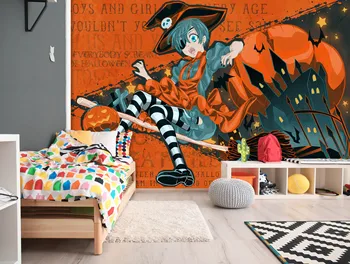 

[Self-Adhesive] 3D Murals For Black Butler 521 Japan Anime Wall Paper mural Wall Print Decal Wall Murals Belly