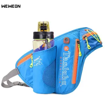 

2020 Reflective Waist Running Bags with Bottle Holder Sports Fanny Pack for Camping/Hiking/Fishing Waist Pack Bags