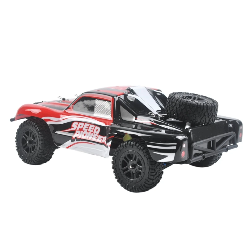 9301X Радиоуправляемая машина 1/18 4WD 2,4G 50 км/ч высокоскоростная Радиоуправляемая машина с дистанционным управлением игрушечная безщеточная пустынная гусеничная машина автомобиль красный