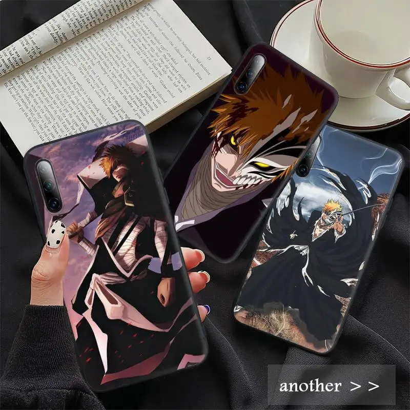 Отбеливатель Аниме Ichigo Kurosaki чехол для телефона Redmi K30 K20 Pro 5 Plus 5A 6 6A 7 7A 8 8A 9 9A 4X