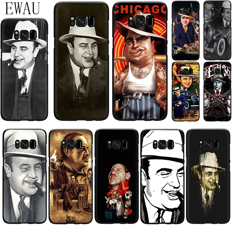 EWAU Al Capone gangscarface силиконовый чехол для телефона Samsung S6 S7 Edge S8 S9 S10 Note 8 9 10 plus S10e lite |