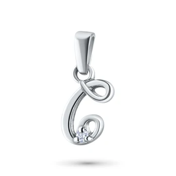 

Suspension of silver diamond e0601pd04201236