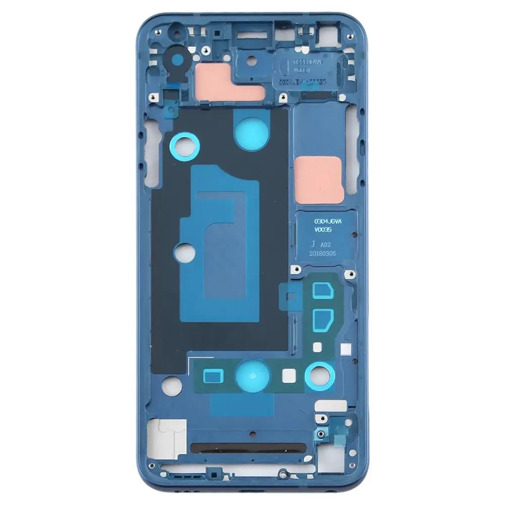 Передняя ЖК-рамка для LG Q7/Q610/Q7 Plus/Q725/Q720/Q7A/Q7 Alpha - Цвет: Синий