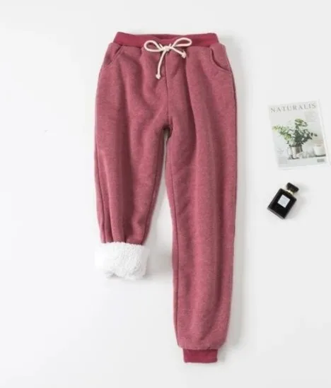 Зима verdikking fluwelen Повседневный Stiksels Comfy Joggingbroek досуг удобные кашемировые теплые брюки пижамы