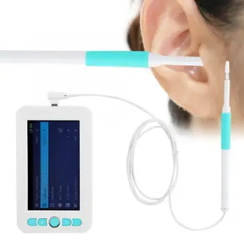 

Ear Care Kit 4.3inch Ear Inspection Endoscope Camera Ear Spoon Cleaning Otoscope with LED Light Health Care