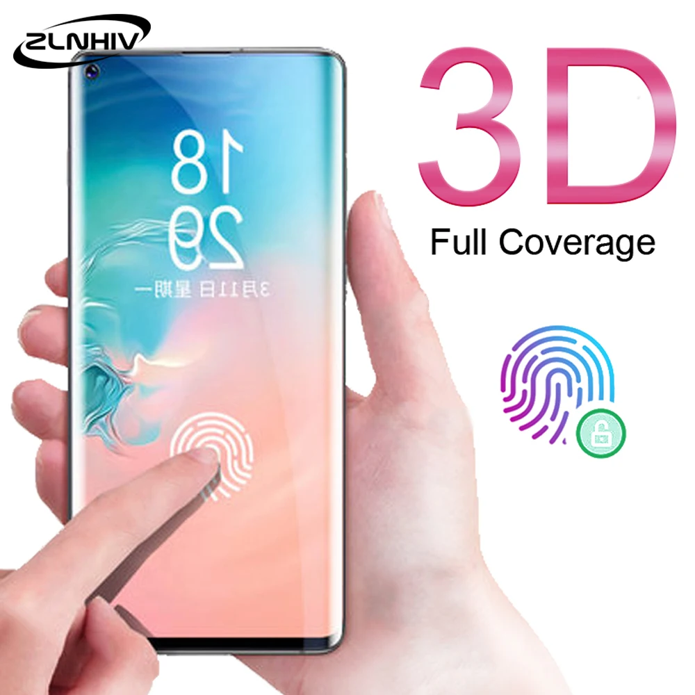 Закаленное стекло zlnвич для samsung galaxy s10e s10 plus Защитная пленка экрана телефона lite