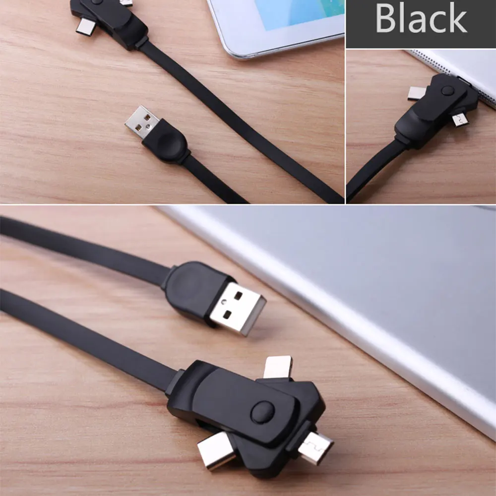USB кабель FLOVEME 3 в 1 для мобильного телефона Micro usb type C кабель зарядного устройства для iPhone XR X XS samsung кабель быстрой зарядки шнур