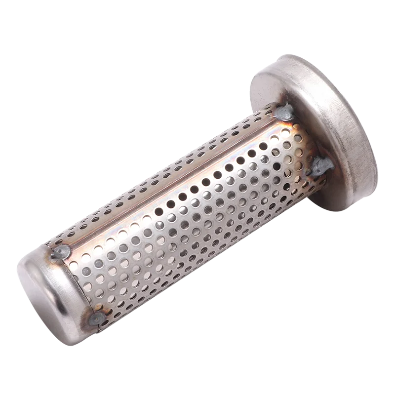 KYGFG Tubo Scarico Moto 35mm 42mm 45mm 48mm 51mm 60mm Silenziatore di Scarico Moto Catalizzatore Db Killer Silenziatore Noise Sound Eliminator Tubo Silenziatore di Scarico (Colore : B5 45mm
