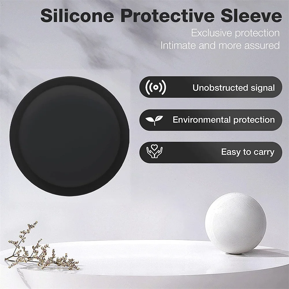 Airtags  2PC Apple GPS  Ʈ Ǹ ̽ Anti-lost Protective Back Sleeve ο  Ʈ ȣ Ŀ ׼