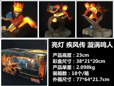 

Hi Jiafa Naruto Shippuden Nine Tail Vortex Naruto Shining Naruto Deluxe Edition Lighting Garage Kit