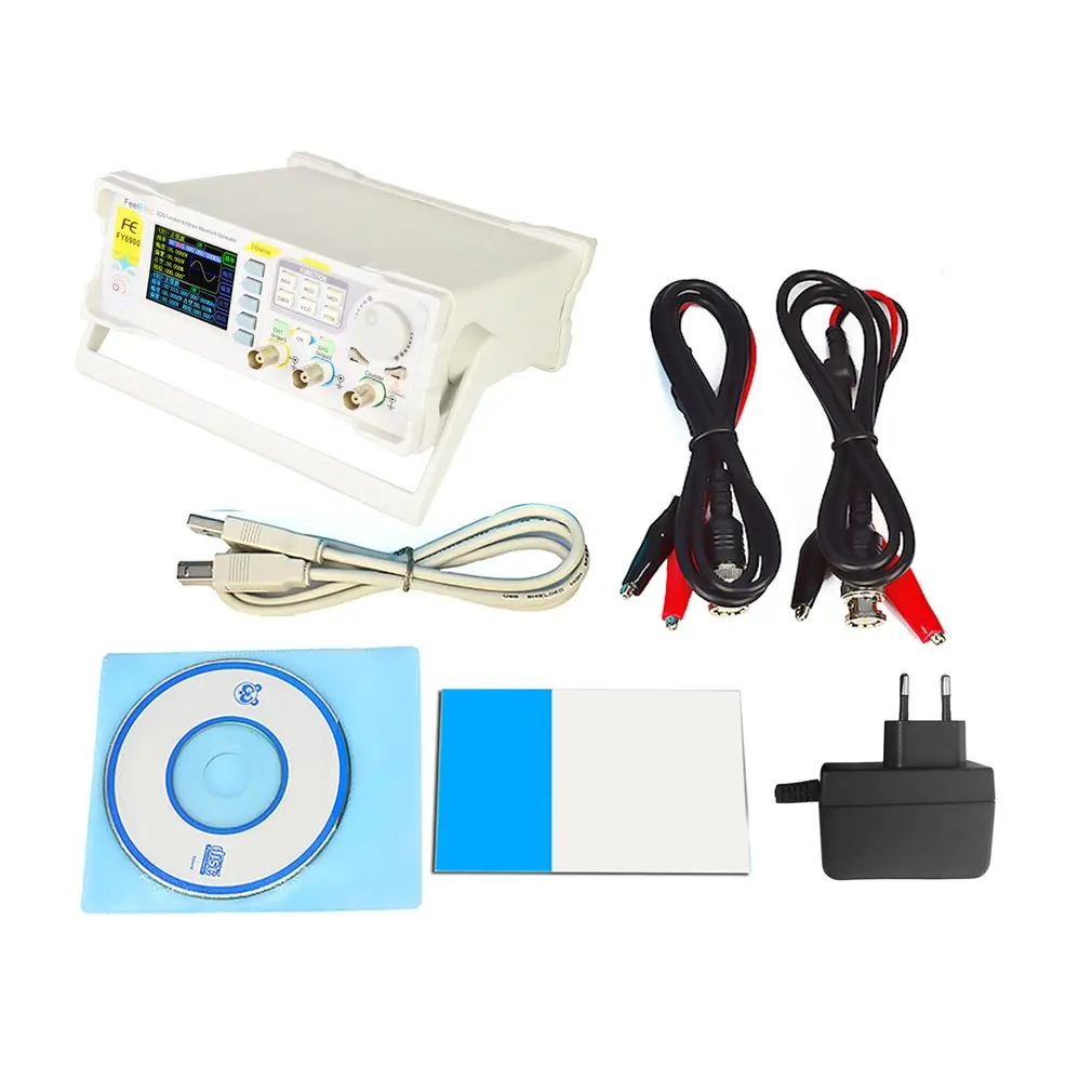 

DDS Dual-channel Digital Function Arbitrary Waveform Signal Generator 250MSa/s 40MHz 14bits Frequency Meter Hot Sale