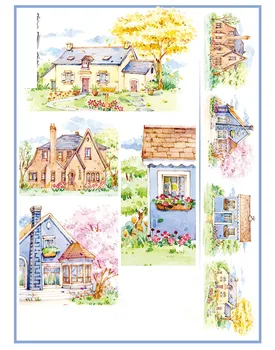 

Villa Washi Tape House Home 6cmx5m