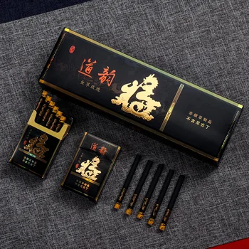 

10Packs Cordyceps Sinensis with Puer Tea Smoke,with Rose Flower, Quiet Fragrance Pu'er Tea Smoking and Drinking No Nicotine