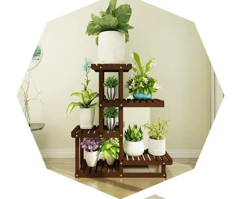 For Soporte Plantas Interior Rak Bunga Table Indoor Living Room Outdoor Stojak Na Kwiaty Balcony Flower Shelf Plant Stand