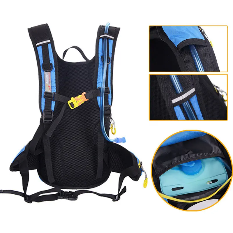 Outdoor Sports Water Bag Ultralight Camping Hydration Backpack Hiking Climbing Bicycling Backpacks Bladder Soft Flask Pack