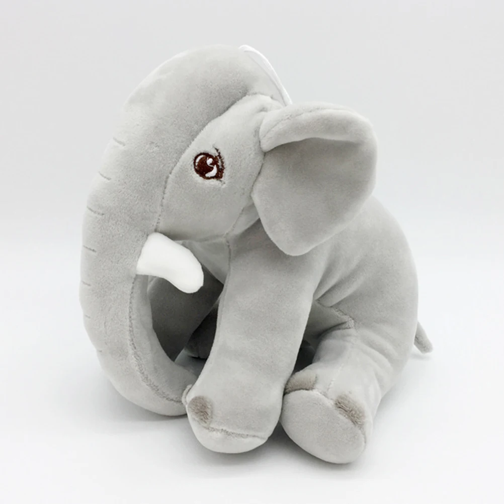 Cute Stuffed Animal Elephant Plush Soft Body Hug Like Pillow Filled Stuffed Animal Toy Children Birthday Gift