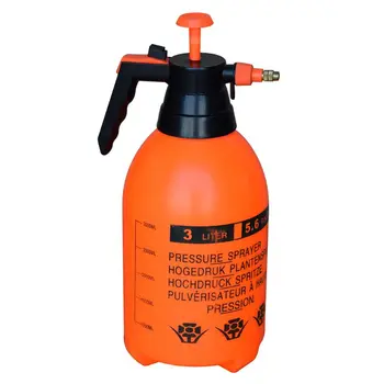 

3L Orange Disinfectant Empty Spray Bottle Mist Water Alcohol Dispenser Sprayer
