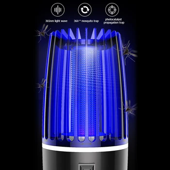 

Photocatalysis Electric Mosquito Killer Light Home Fly Bug Insects Trap Lamp Anti Insect Killer Bug Trap UV Light Lamp