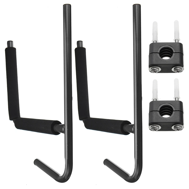

new 2Pcs Kayak Rack Wall Bracket Holder Hanger Supporter Carrier Storage Wall Bracket Canoe Paddle Surfboard hot Accessory