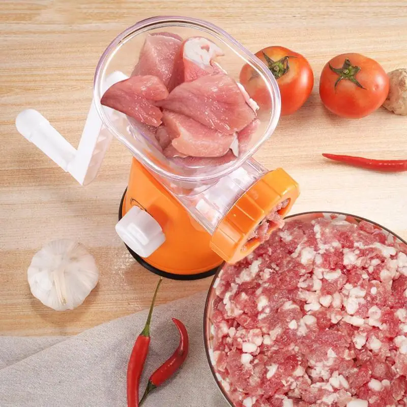 Ручная мясорубка из нержавеющей стали измельчитель для фруктов и овощей