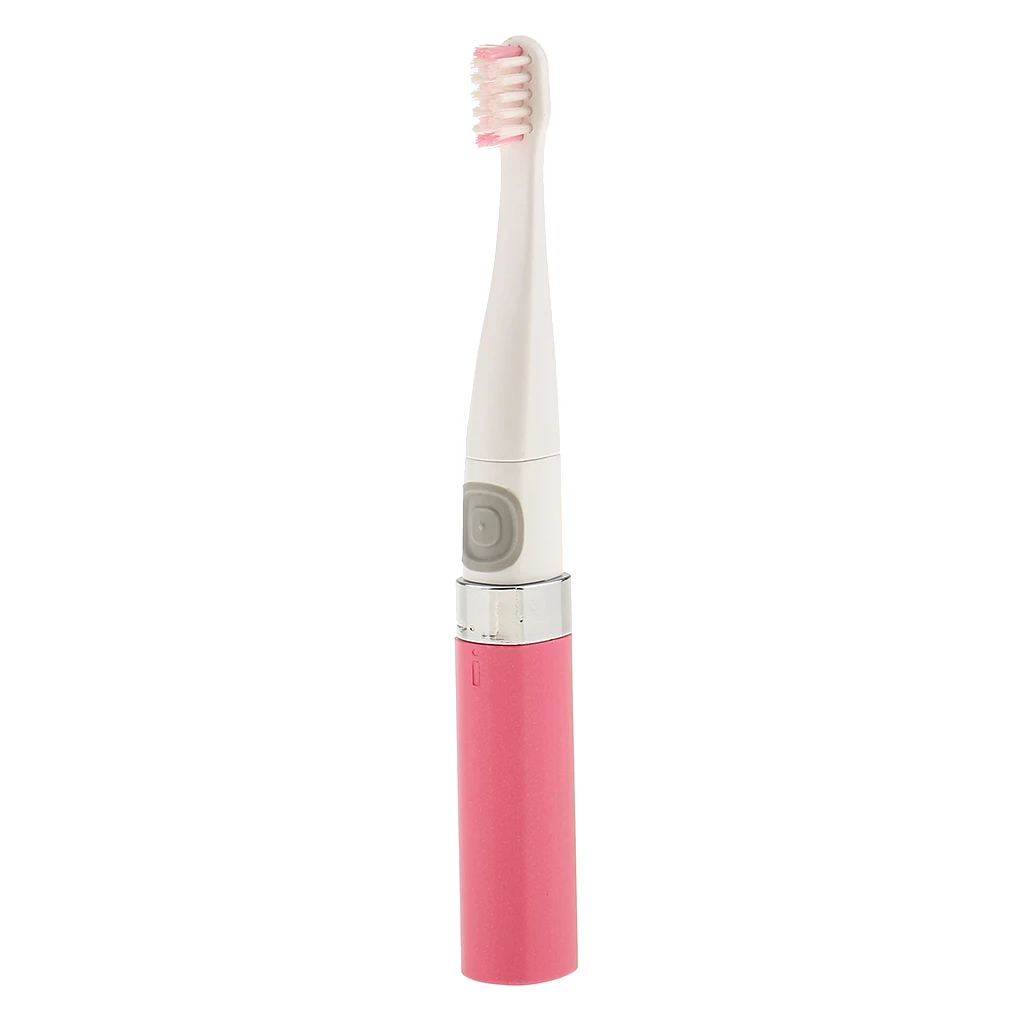 Oral Care Teeth Brush Electric Vibrating Toothbrush Massager with 2 Heads