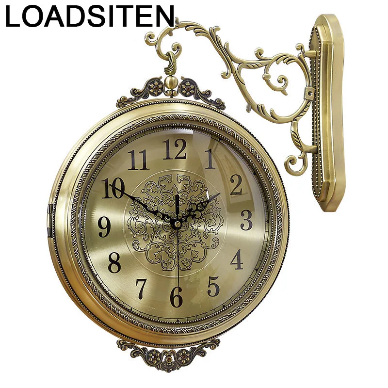 Часы Cocina потертый шик домашний декор Decorativo Grande Murale Horloge росписи Reloj сравнению Relogio