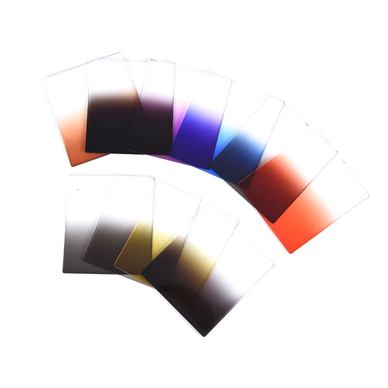 Градиентный Nd красный желтый держатель фильтра для камеры Canon Nikon Sony Cokin |