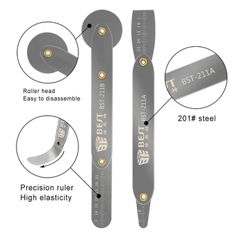 

Curved screen Mobile phone High-precision disassembly Set for samsung edge iphone Thin slice Open tools Prying CPU Hand Tool Set