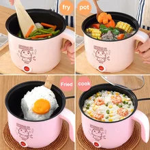 220 В мини многофункциональный Электрический горшок для приготовления пищи,, горячий горшок, мульти электрическая рисоварка, один/двойной слой