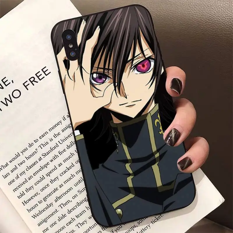 Anime Code Geass Lelouch Phone Case For Iphone 11 12 13 Mini Pro Xs Max 8 7 6 6s Plus X 5s Se Xr Case Phone Case Covers Aliexpress