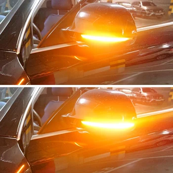 

For Audi A3 8P A4 A5 B8 Q3 A6 C6 4F S6 Dynamic Blinker Mirror Light LED Turn Signal Side Indicator SQ3 A8 D3 8K