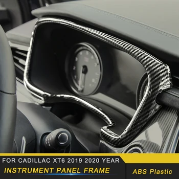

Car Accessories Speedometer Dashboard Instrument Panel Trim Cover Frame Sticker Decoration for Cadillac XT6 2019 2020