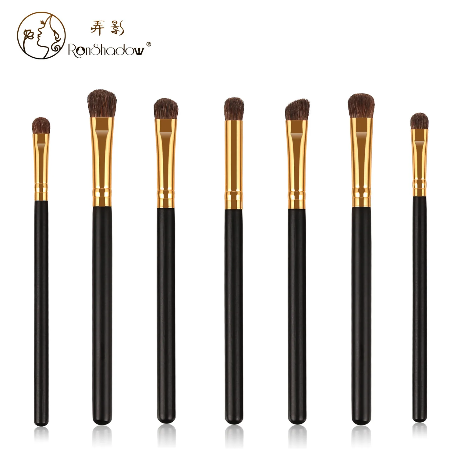 Косметические кисти - Handle Color: Зеленый