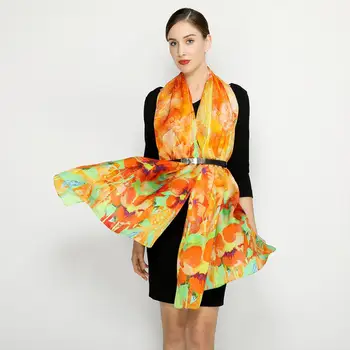 

2020 New Women Silk Scarves Lady Winter Warm Soft Pashmina Shawls Wraps Wool Long Scarf Blanket Face Shield