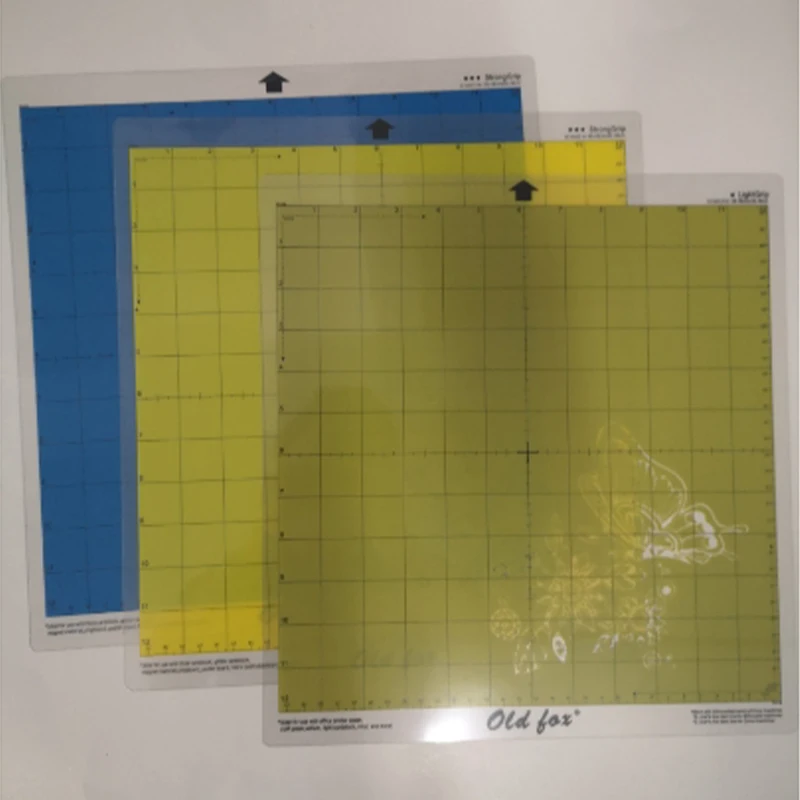 3 шт. 1" x 12" стандарт/свет/сильный захват резки мат двойной жизни клей технология для гравировки машины аксессуары