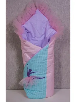 

Одеяло - конверт на выписку "Балерина" Одеяло-конверт на выписку (все сезоны)