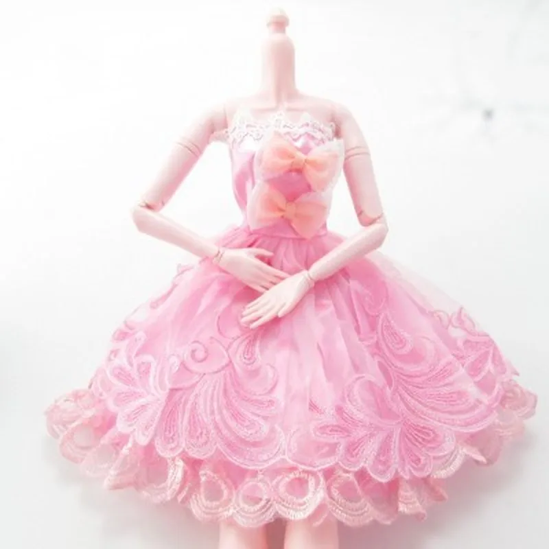 

New 60 Cm Doll Clothes Set 1/3BJD Skirt Evening Dress Wedding Dress Fashion DIY Handmade Costume Girl Doll Toy Christmas Gift