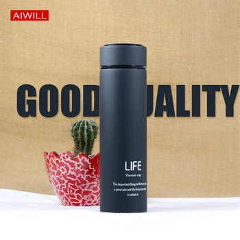 

AIWILL New Fashion Vacuum Flasks & Thermoses Water Bottle 500ml Thermos Stainless Steel Vacuum Bottle Straight