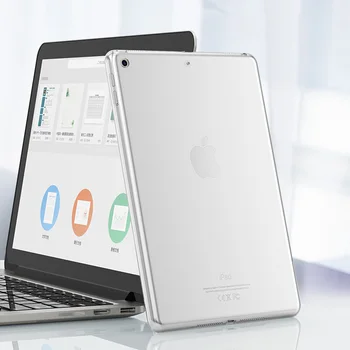 

For iPad Pro 12.9 2018 2017 TPU Case Soft High Clear HD Transparent Silicone Shockproof Cover For iPad Pro 11 10.5 9.7 Back Case